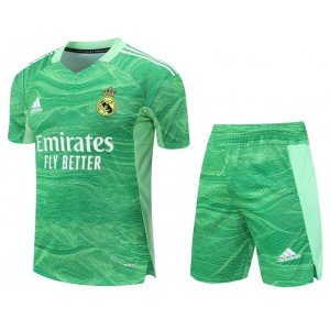 Kit infantil Goleiro I Real Madrid 2022 2023 Adidas oficial 